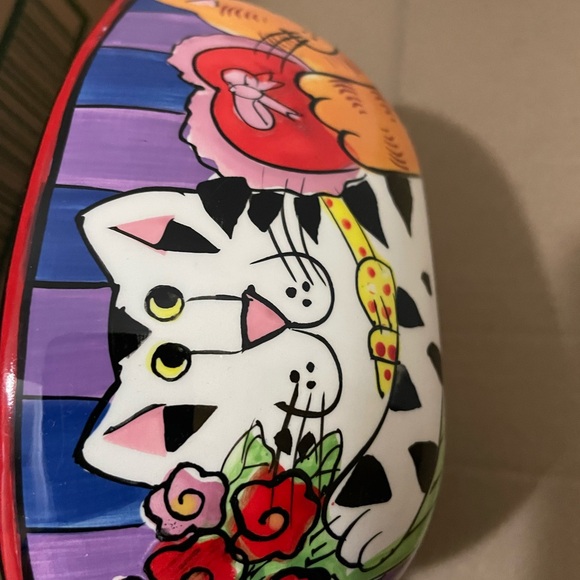 CATZILLA BOWL by Candace Reiter - Picture 4 of 7